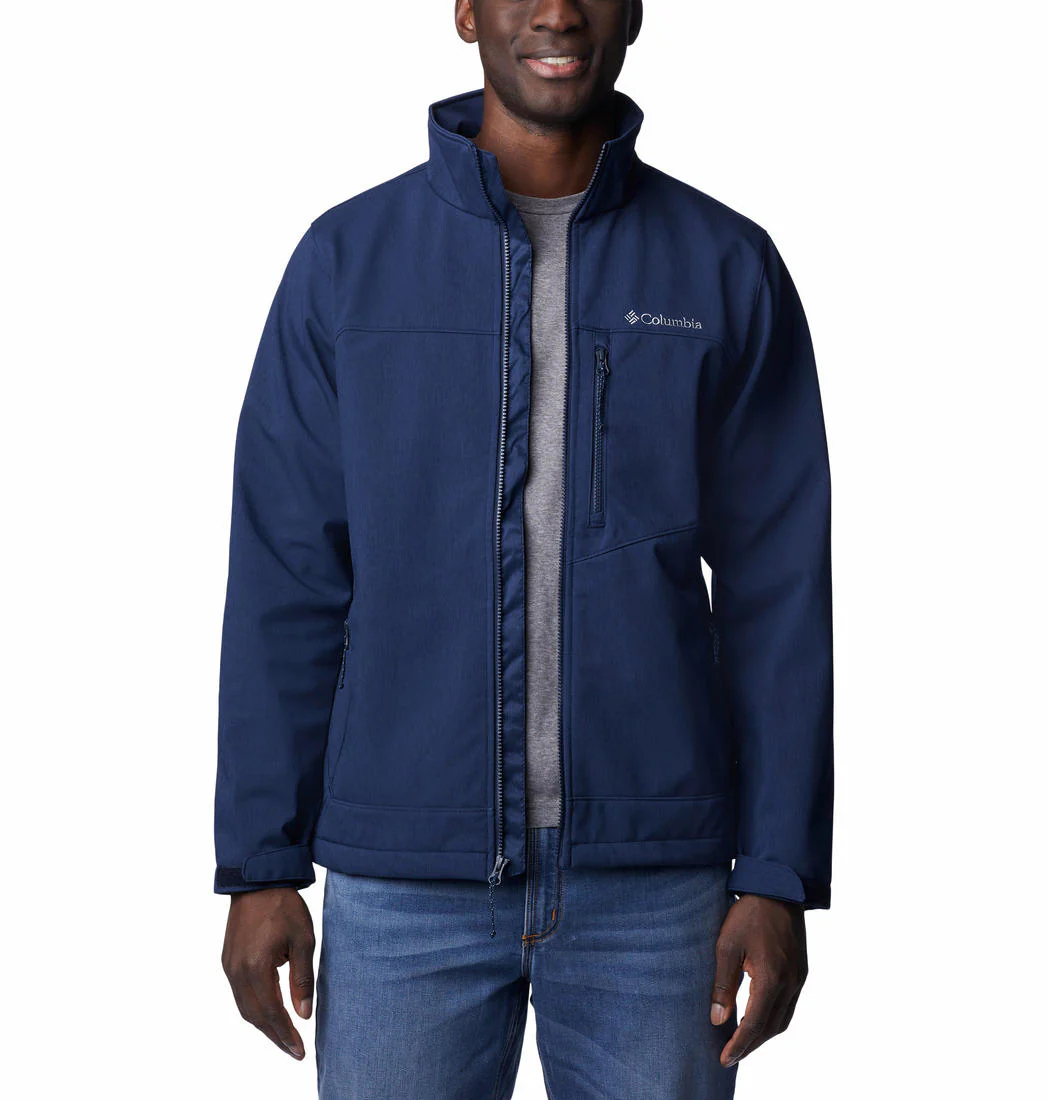 Columbia Men Blue Cruiser Valley Softshell Jacket - Image 5