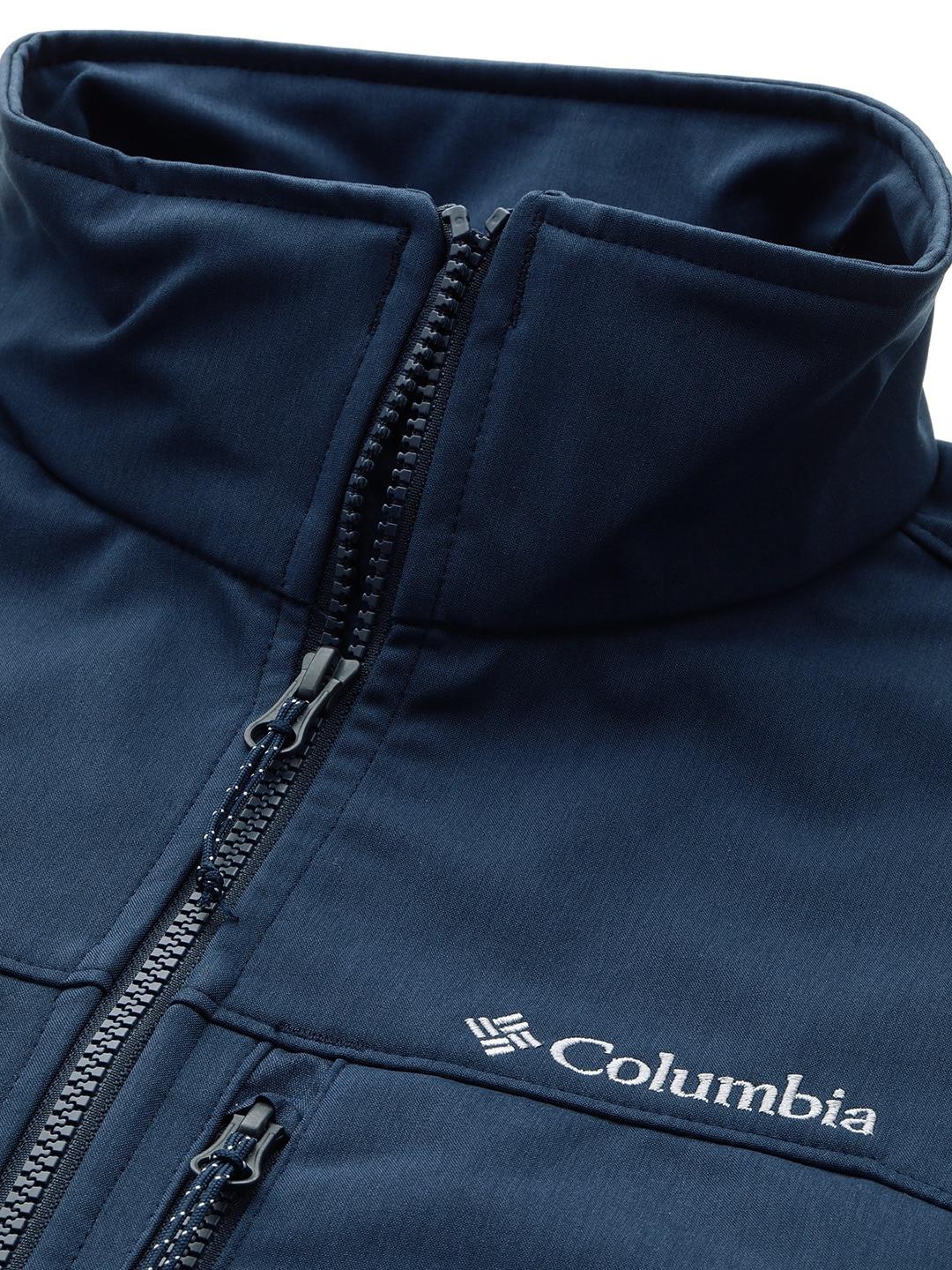 Columbia Men Blue Cruiser Valley Softshell Jacket - Image 7