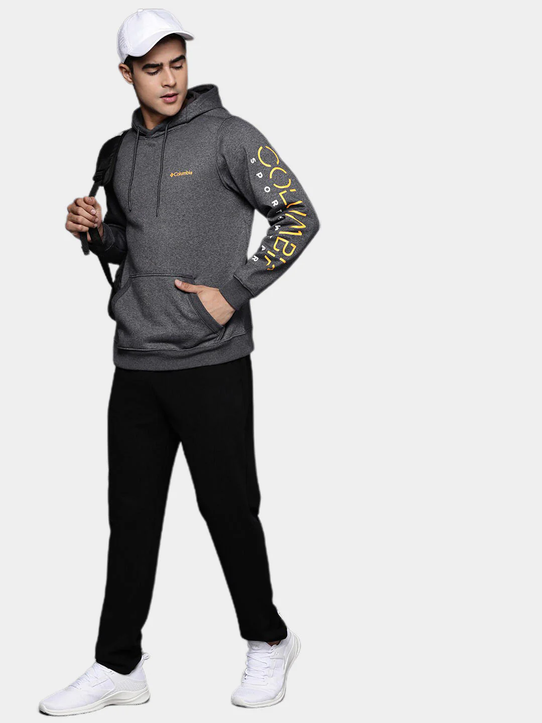 Columbia Men Black CSC Basic Logo II Hoodie - Image 10