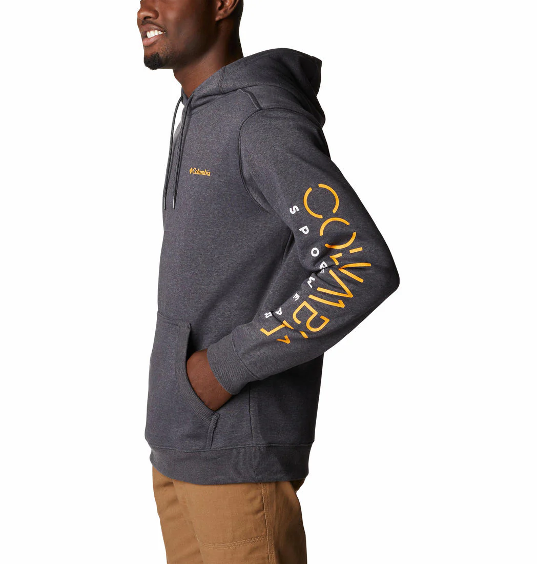Columbia Men Black CSC Basic Logo II Hoodie - Image 2