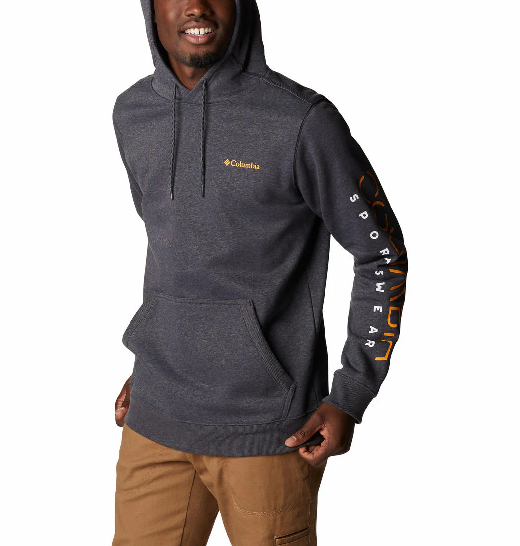 Columbia Men Black CSC Basic Logo II Hoodie - Image 4