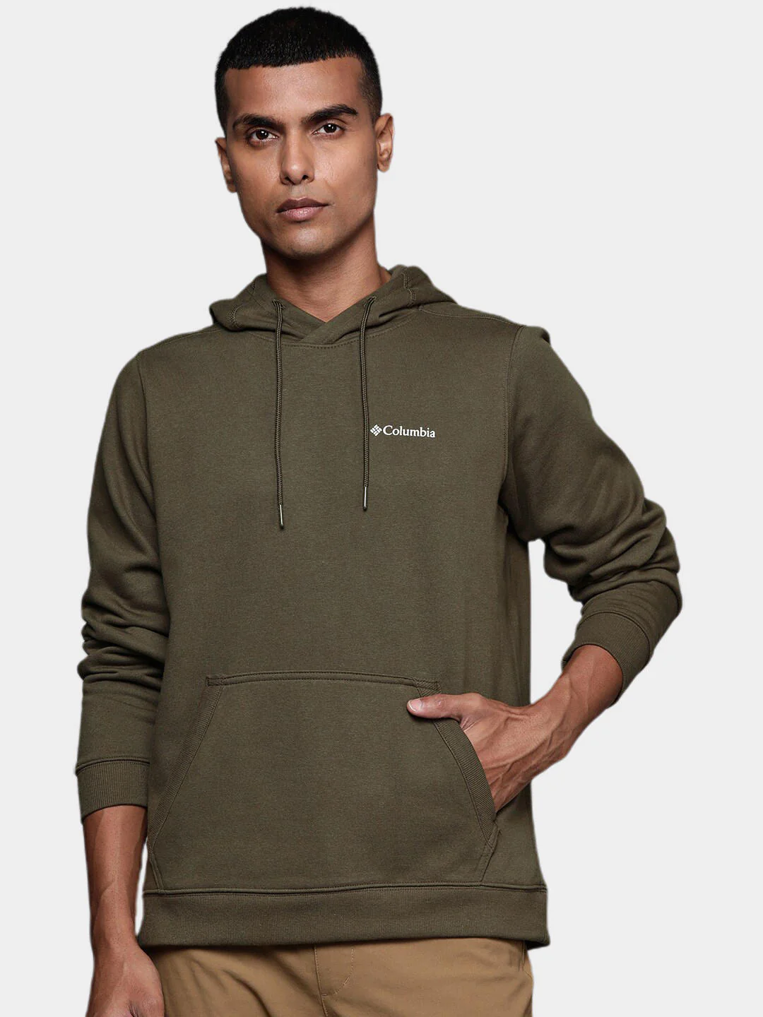 Columbia Men Olive CSC Basic Logo II Hoodie - Image 10