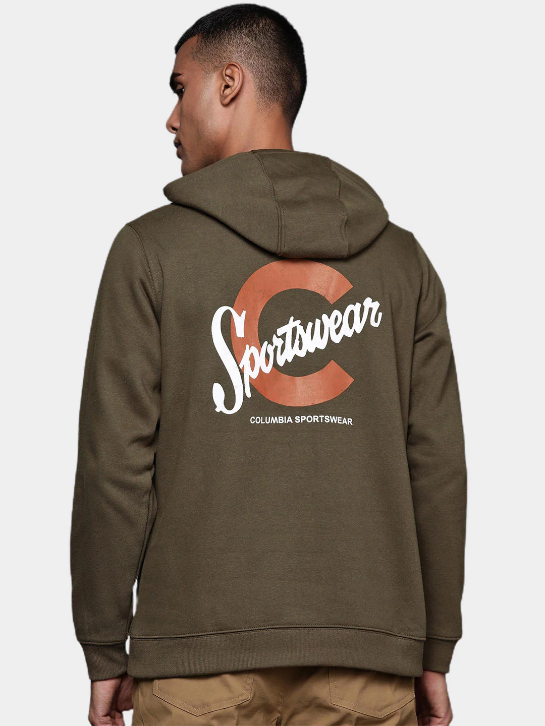 Columbia Men Olive CSC Basic Logo II Hoodie - Image 11