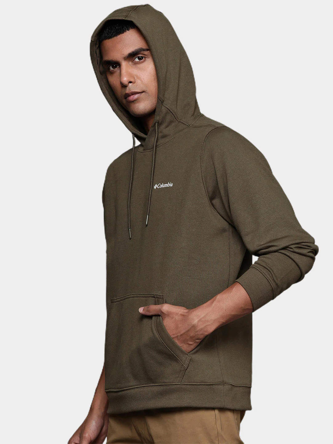 Columbia Men Olive CSC Basic Logo II Hoodie - Image 12