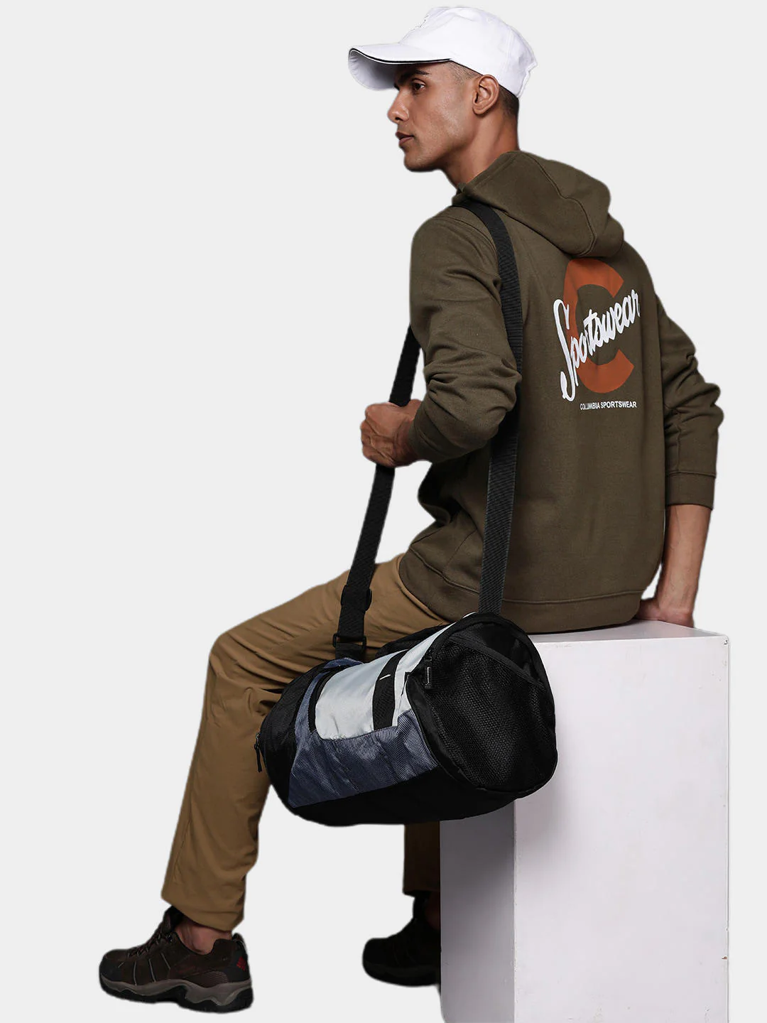 Columbia Men Olive CSC Basic Logo II Hoodie - Image 9