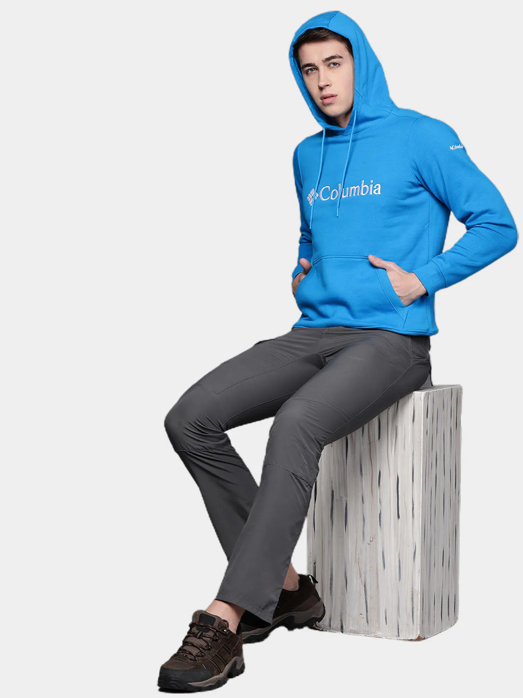 Columbia Men Blue CSC Basic Logo II Hoodie - Image 6