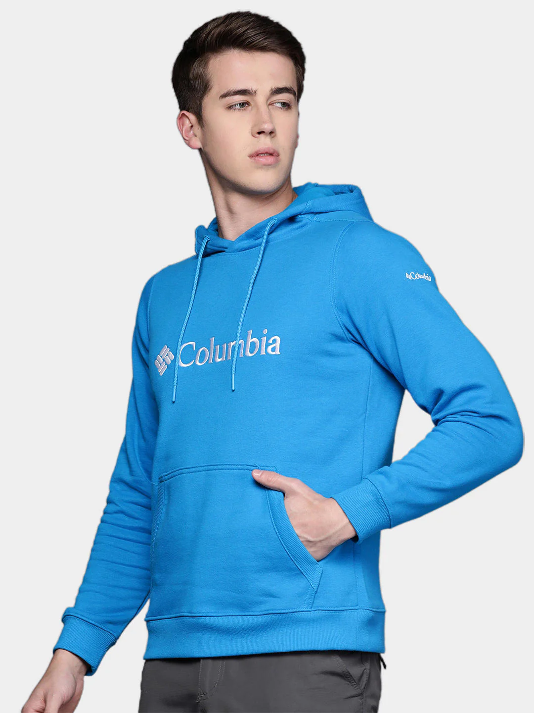Columbia Men Blue CSC Basic Logo II Hoodie - Image 9