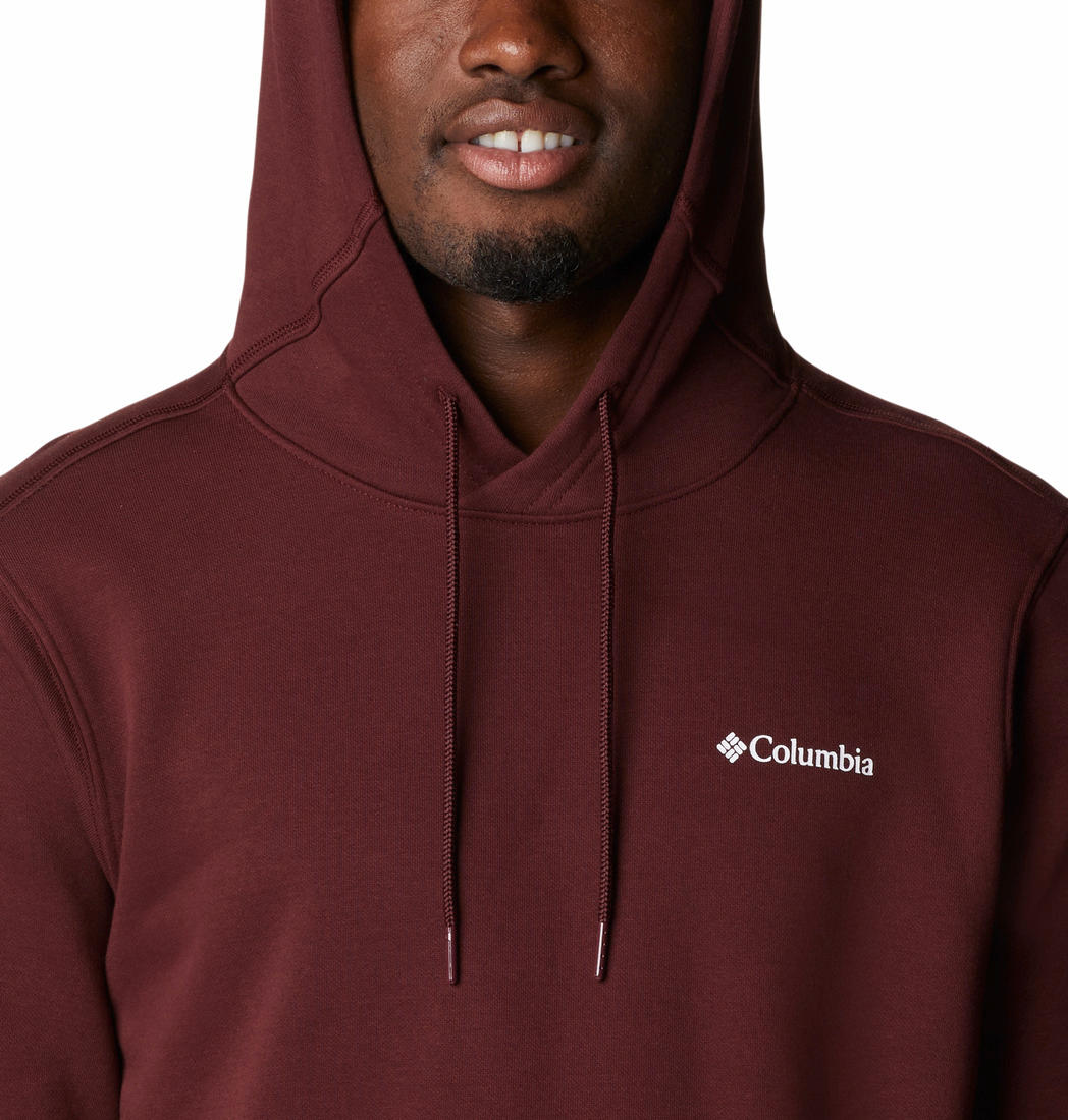 Columbia Men Maroon CSC Basic Logo II Hoodie - Image 3
