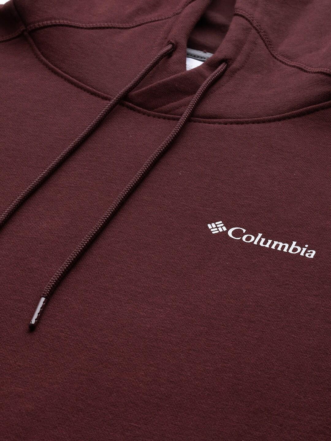 Columbia Men Maroon CSC Basic Logo II Hoodie - Image 6