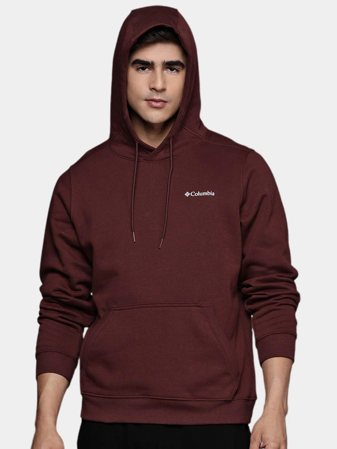 Columbia Men Maroon CSC Basic Logo II Hoodie - Image 8