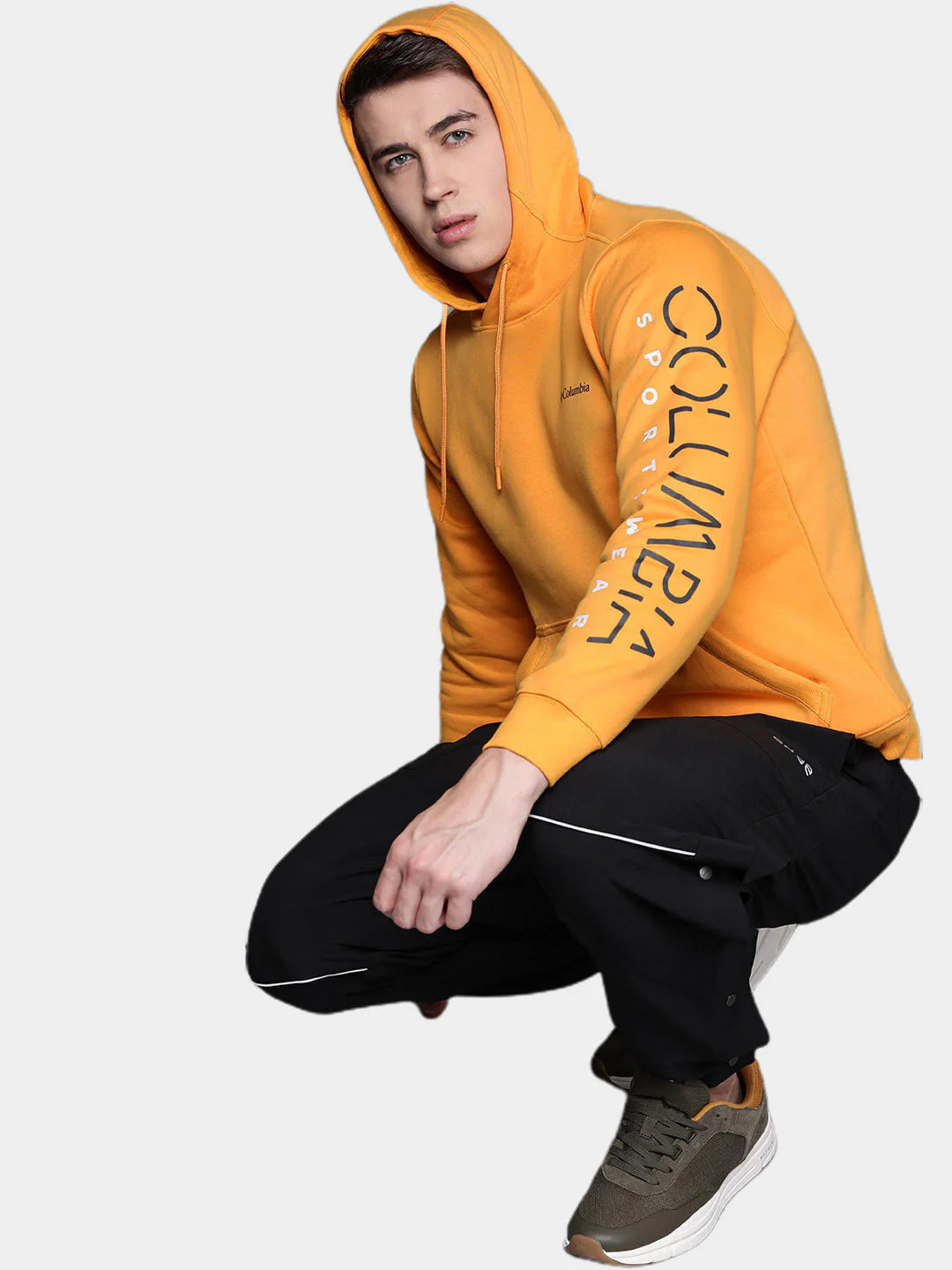 Columbia Men Orange CSC Basic Logo II Hoodie - Image 10