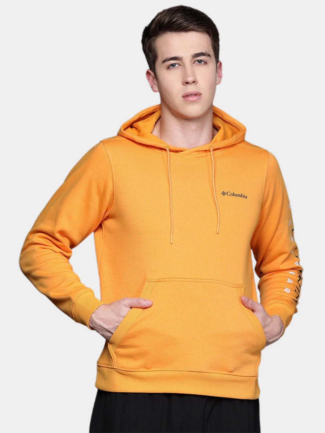Columbia Men Orange CSC Basic Logo II Hoodie - Image 11