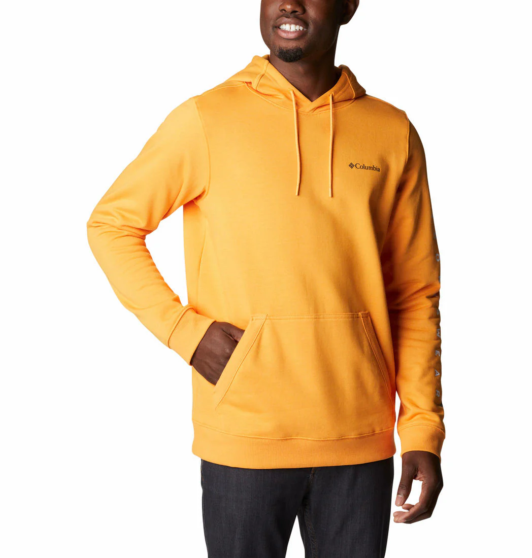 Columbia Men Orange CSC Basic Logo II Hoodie - Image 4
