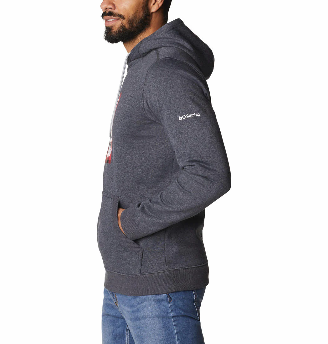 Columbia Men Black CSC Basic Logo II Hoodie - Image 2