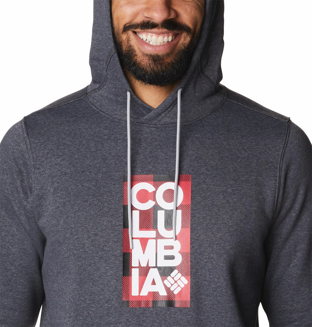 Columbia Men Black CSC Basic Logo II Hoodie - Image 5