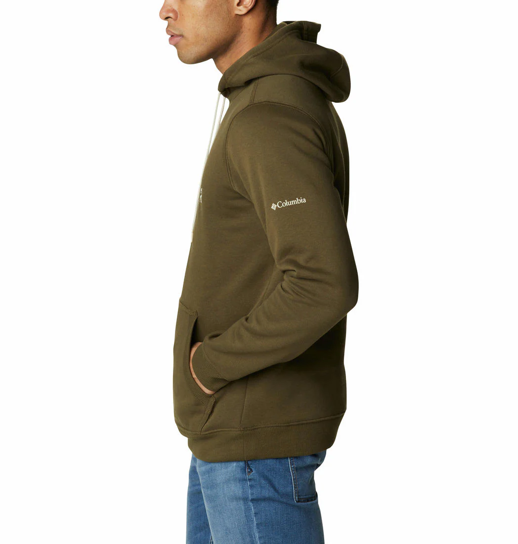 Columbia Men Olive CSC Basic Logo II Hoodie - Image 2