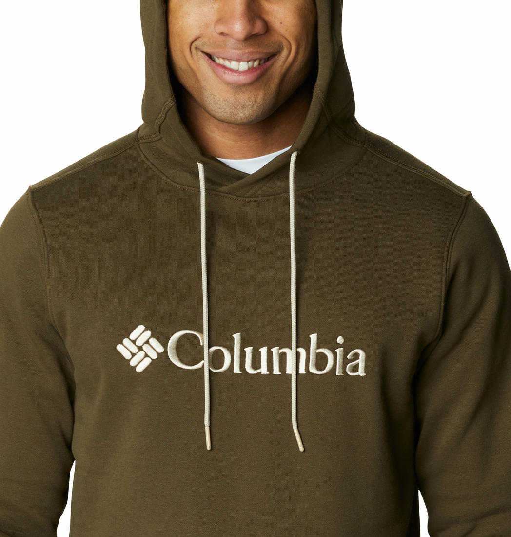Columbia Men Olive CSC Basic Logo II Hoodie - Image 3