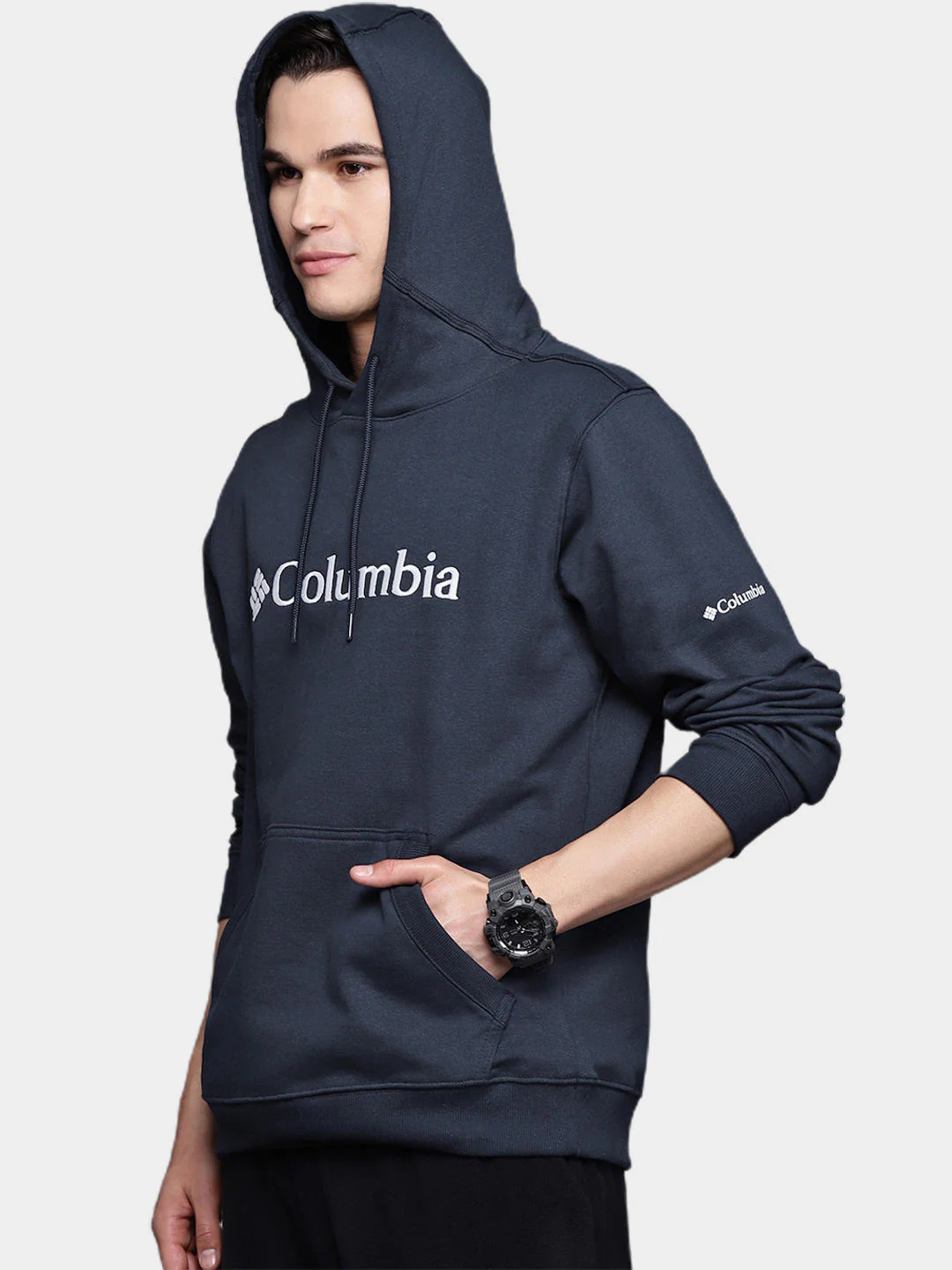 Columbia Men Blue CSC Basic Logo II Hoodie - Image 8