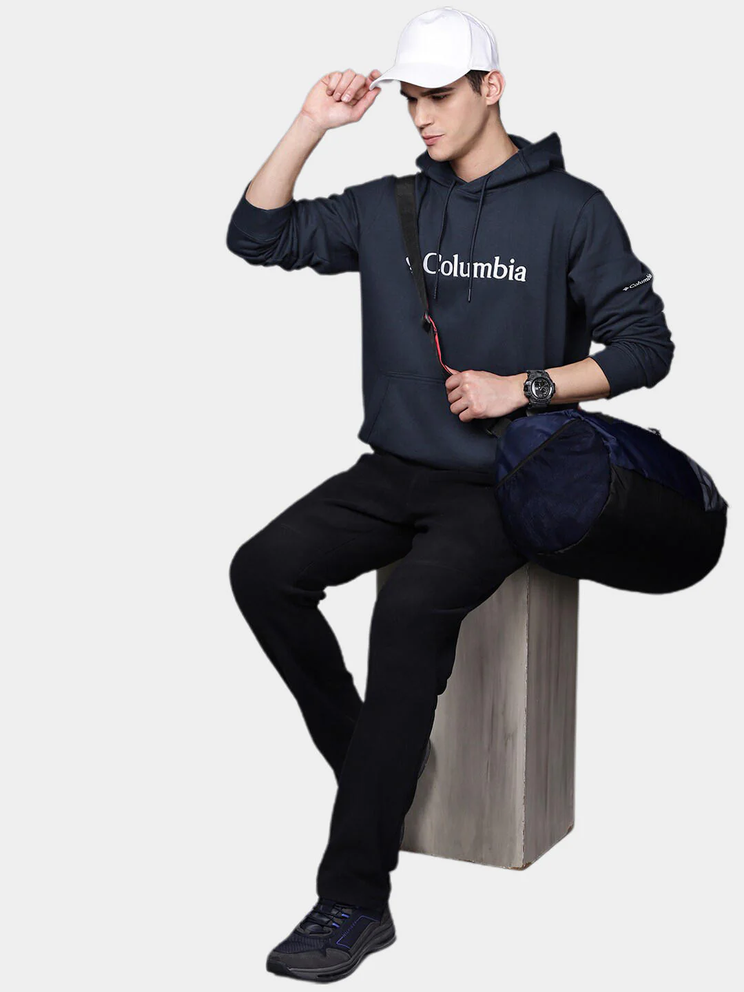 Columbia Men Blue CSC Basic Logo II Hoodie - Image 9