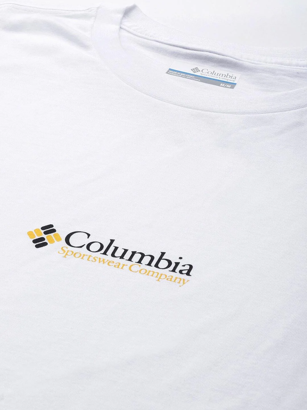Columbia Men White CSC Basic Logo Short Sleeve - Image 6
