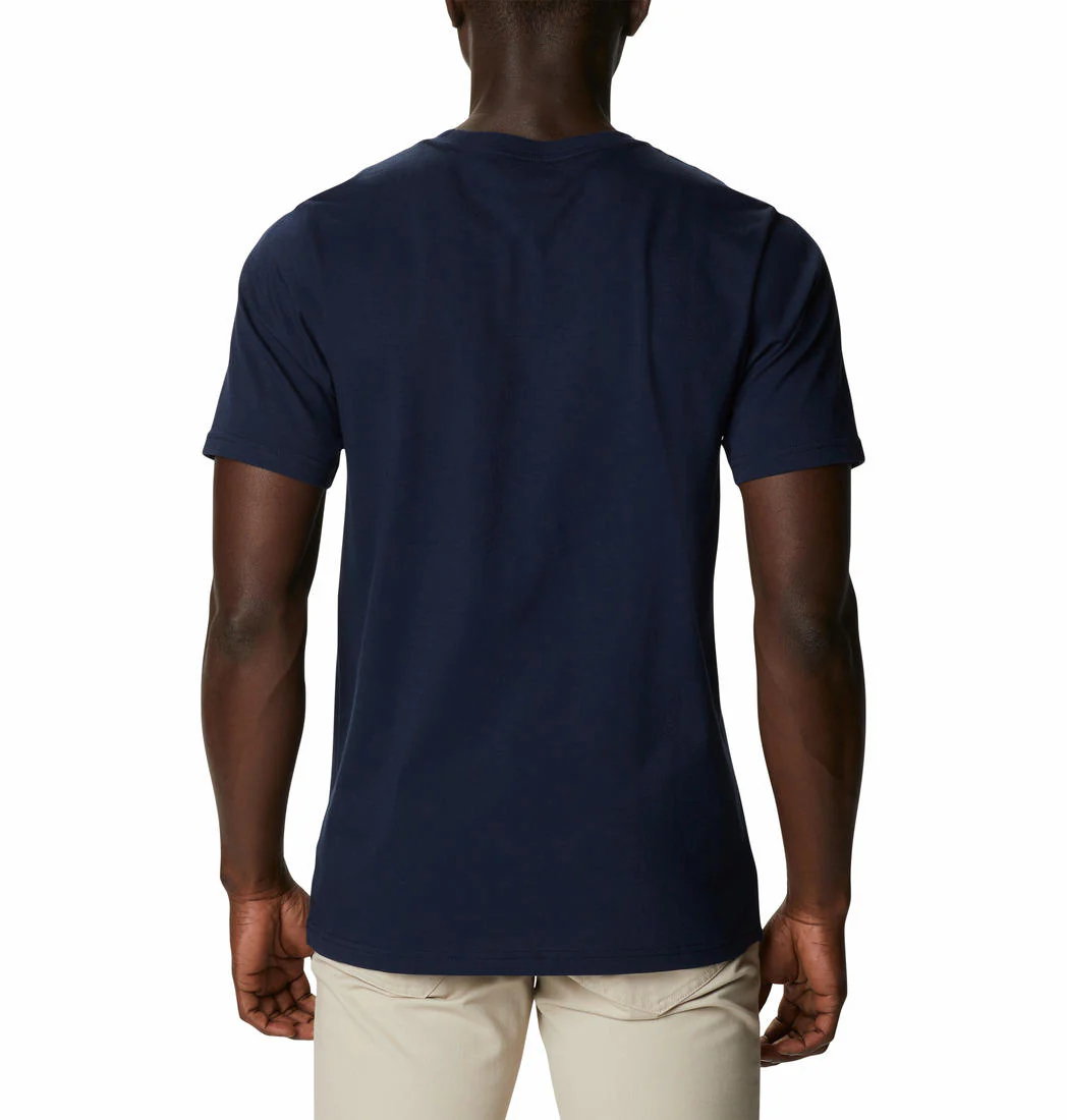 Columbia Men Navy Blue CSC Basic Logo Short Sleeve - Image 5