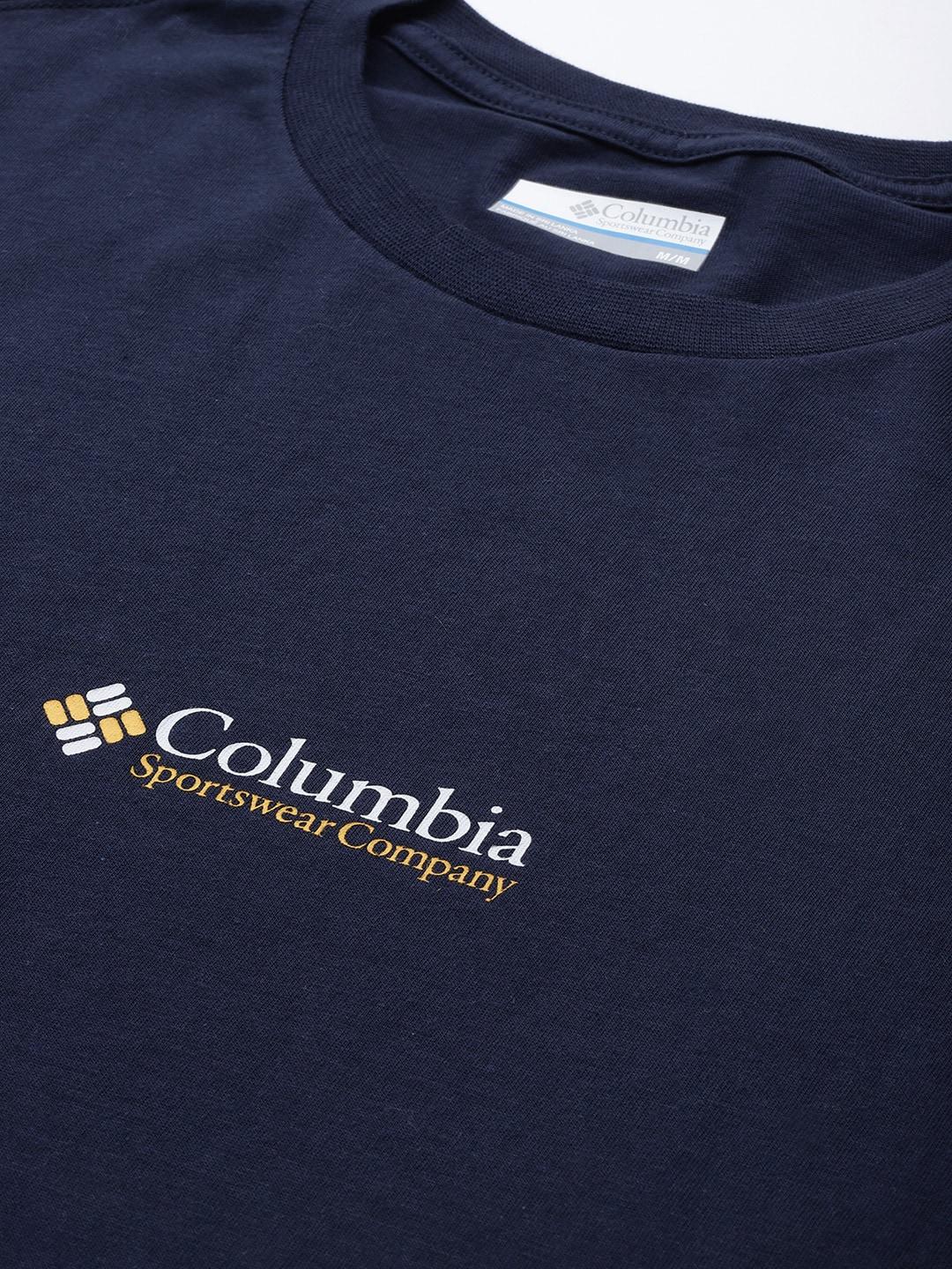 Columbia Men Navy Blue CSC Basic Logo Short Sleeve - Image 6