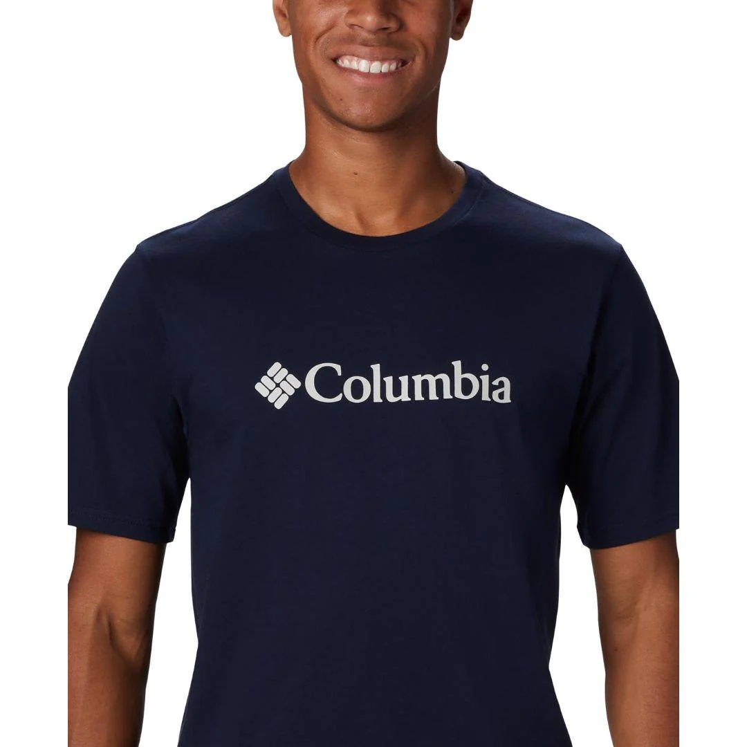 Columbia Men Blue CSC Basic Logo Short Sleeve - Image 2