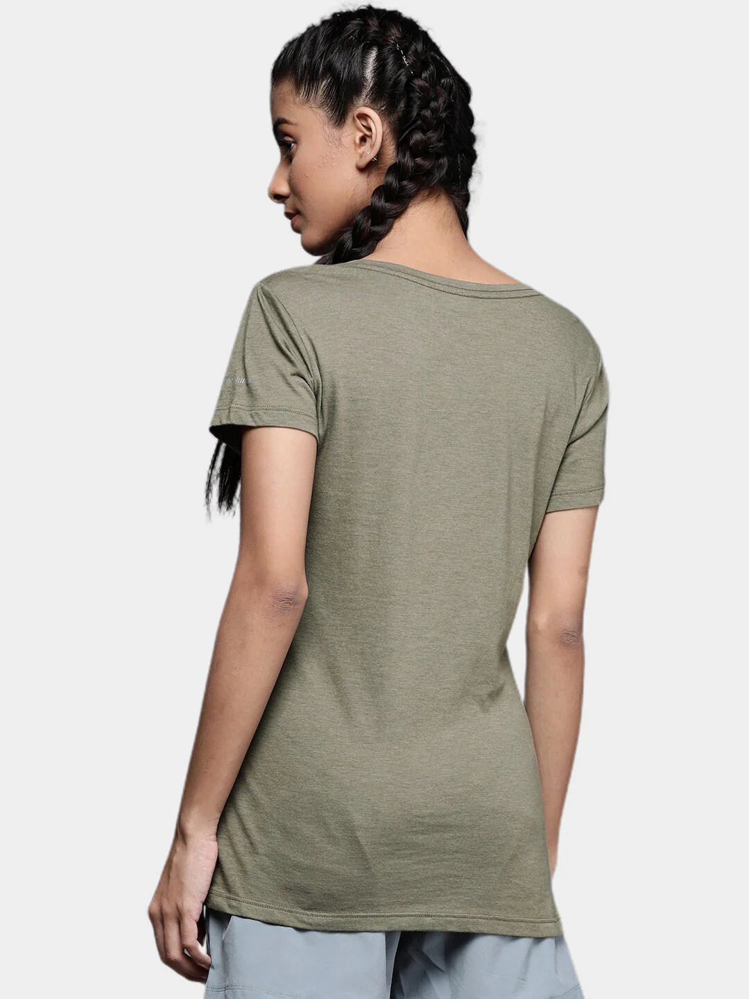 Columbia Women Green Daisy Days SS Graphic Tee - Image 10