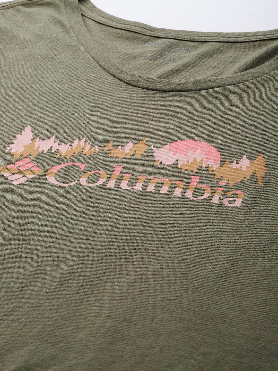 Columbia Women Green Daisy Days SS Graphic Tee - Image 7
