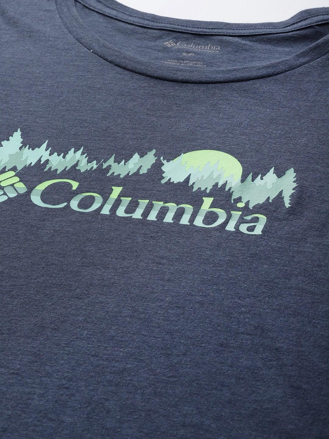 Columbia Women Blue Daisy Days SS Graphic Tee - Image 7