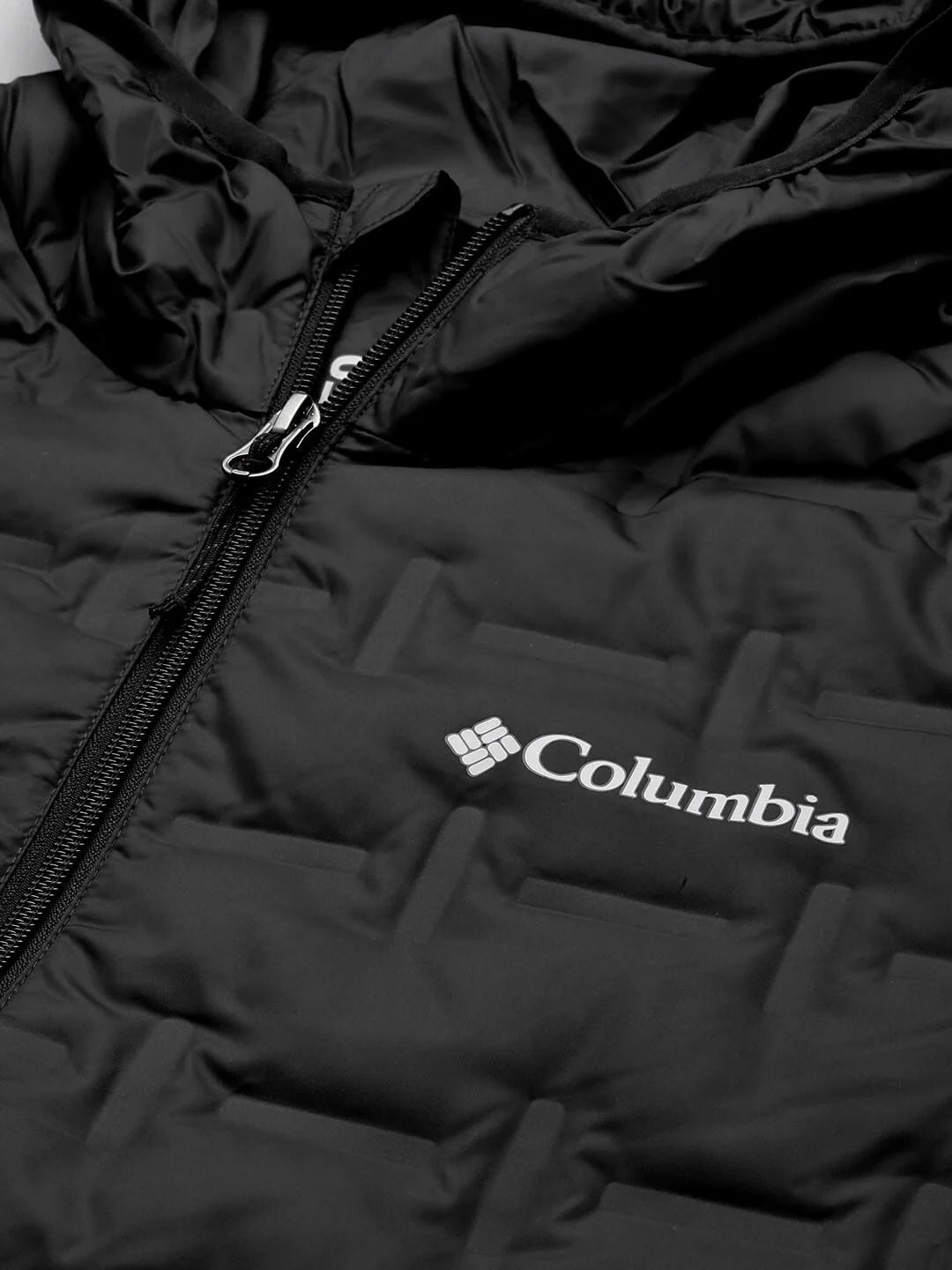 Columbia Men Black Delta Ridge Down Hooded Jacket - Image 7
