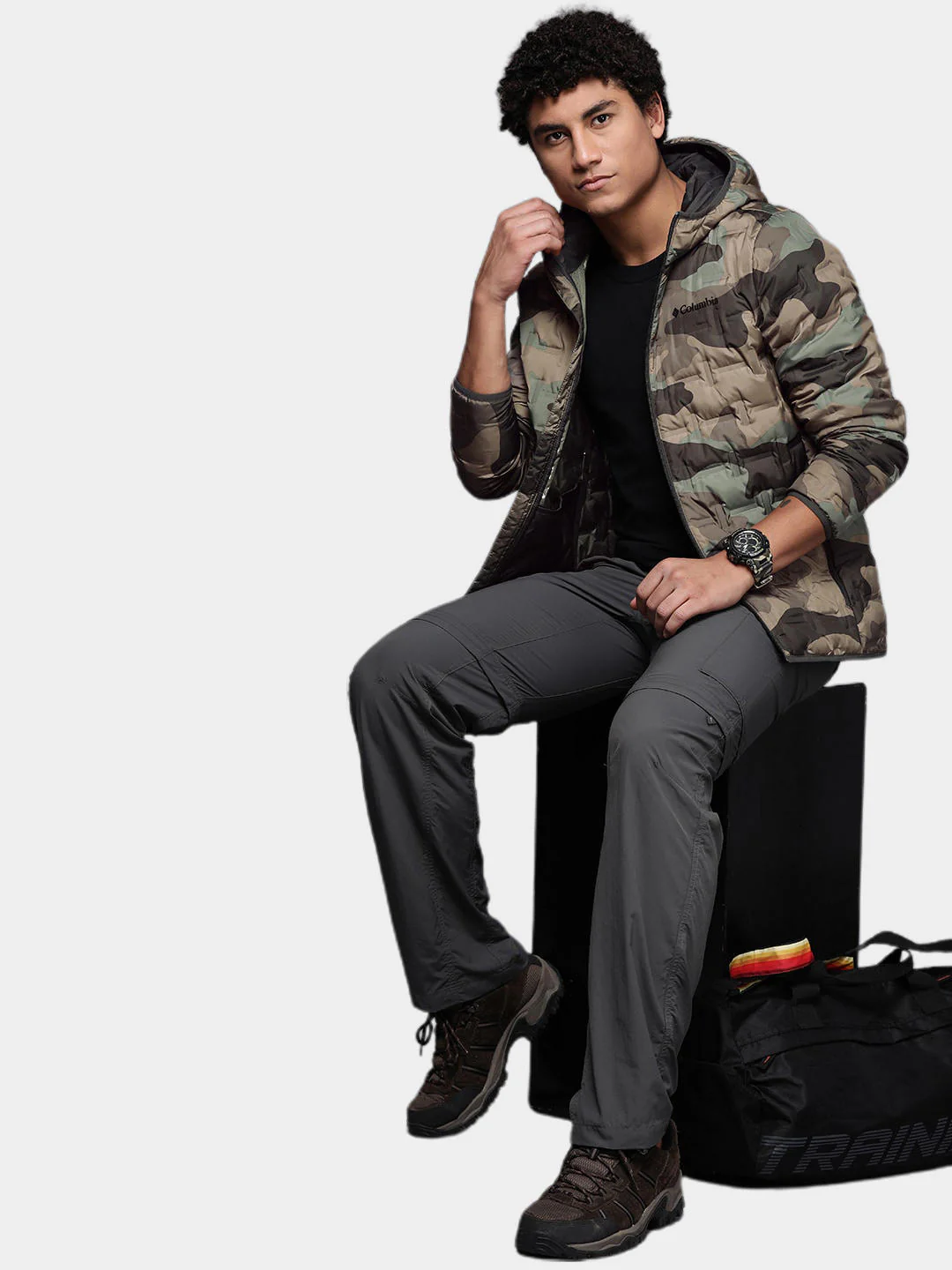 Columbia Men Green Delta Ridge Down Hooded Jacket - Image 12