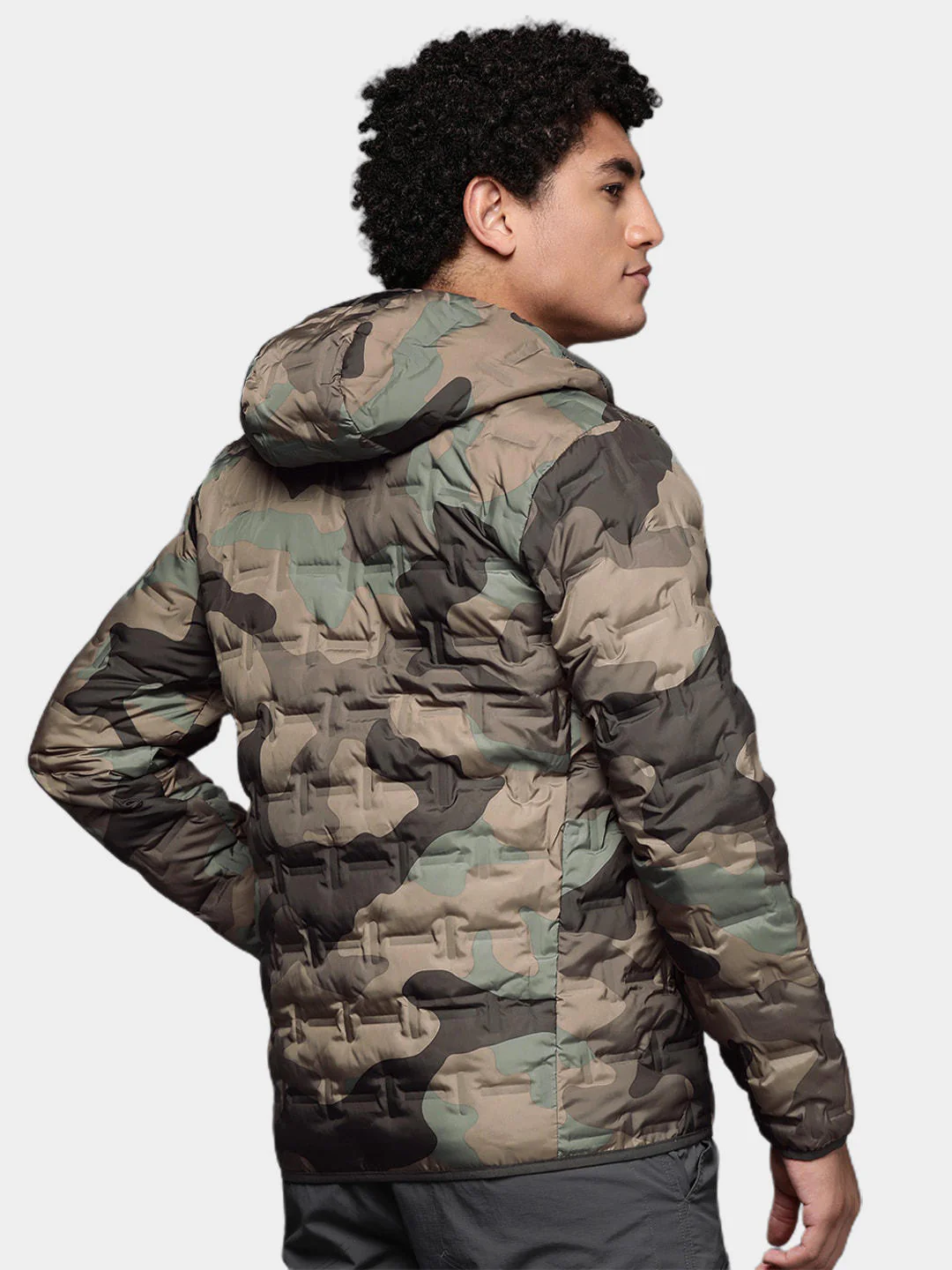 Columbia Men Green Delta Ridge Down Hooded Jacket - Image 13