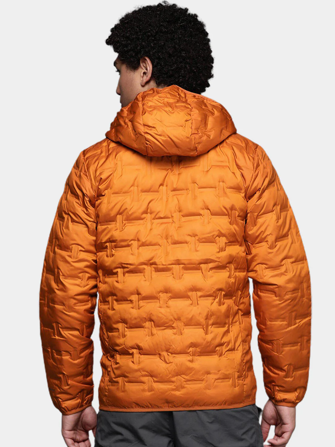 Columbia Men Orange Delta Ridge Down Hooded Jacket - Image 12