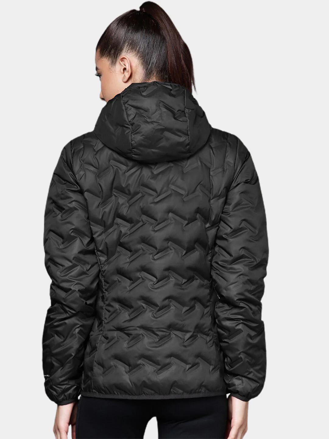 Columbia Women Black Delta Ridge Down Hooded Jacket - Image 11