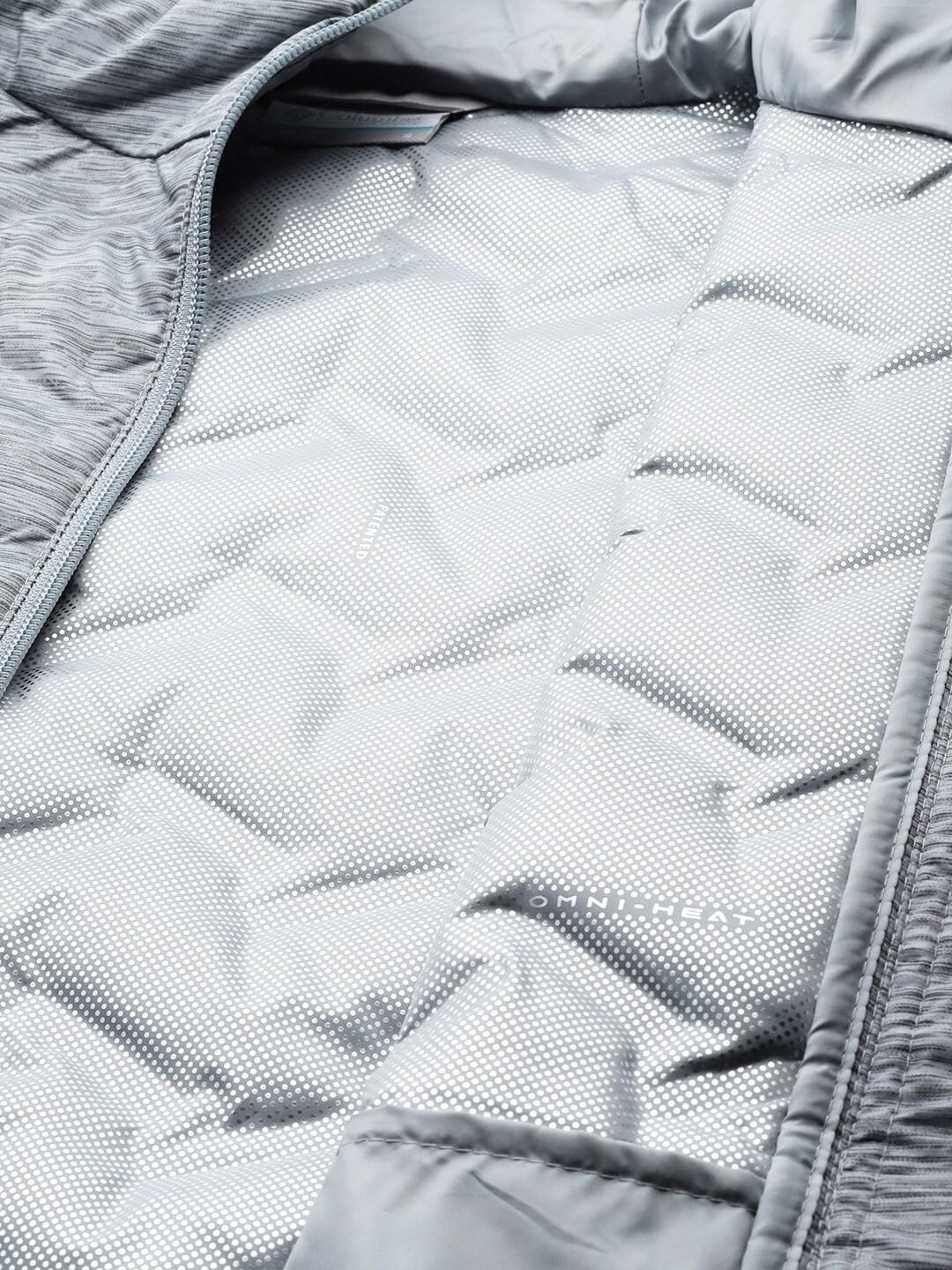 Columbia Women Grey Delta Ridge Down Hooded Jacket - Image 6