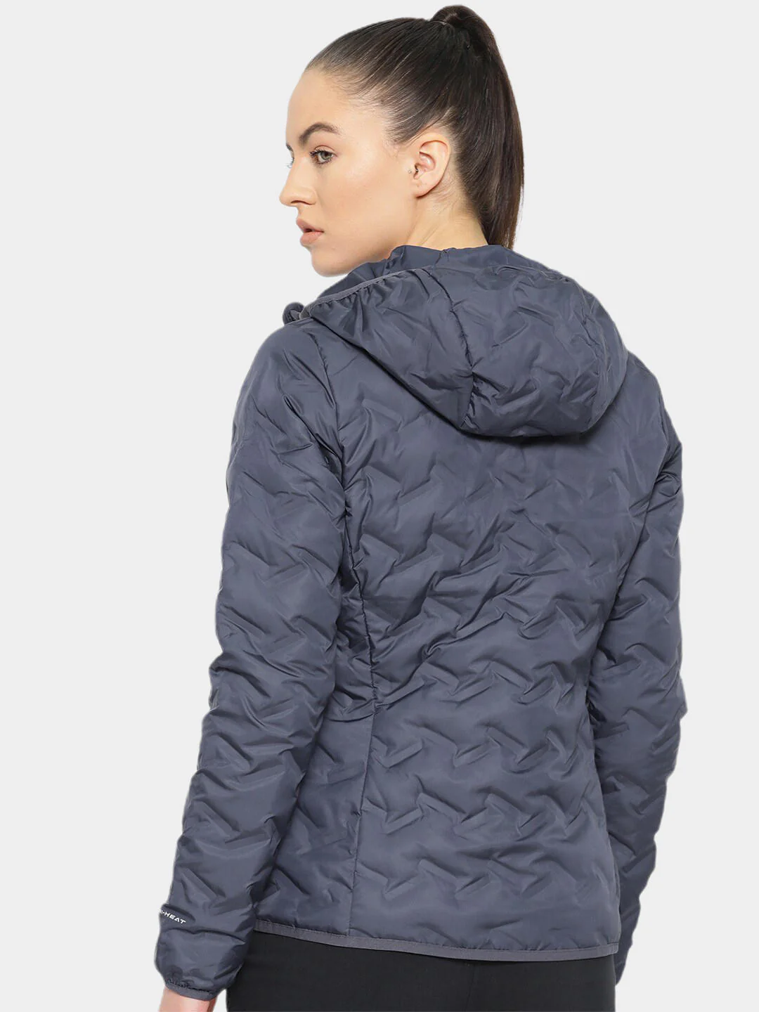 Columbia Women Blue Delta Ridge Down Hooded Jacket - Image 11