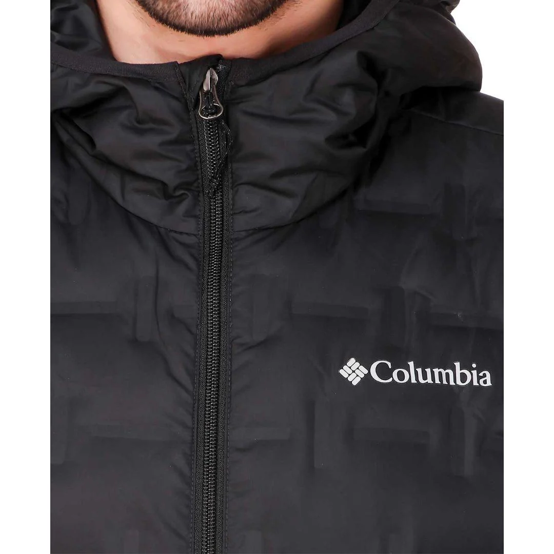 Columbia Men Black Delta Ridge Down Hooded Jacket - Image 5