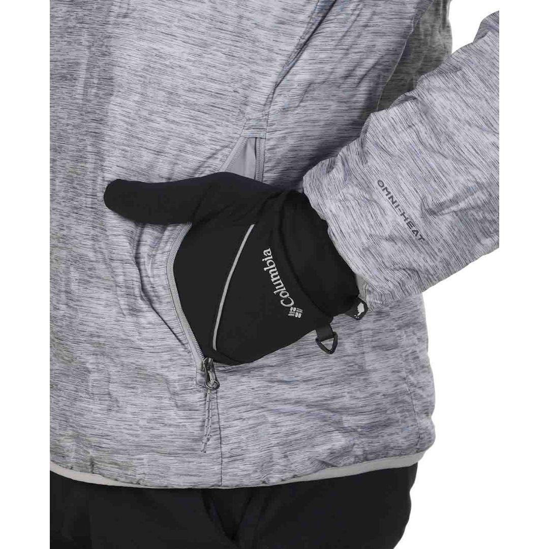 Columbia Men Grey Delta Ridge Down Hooded Jacket - Image 5