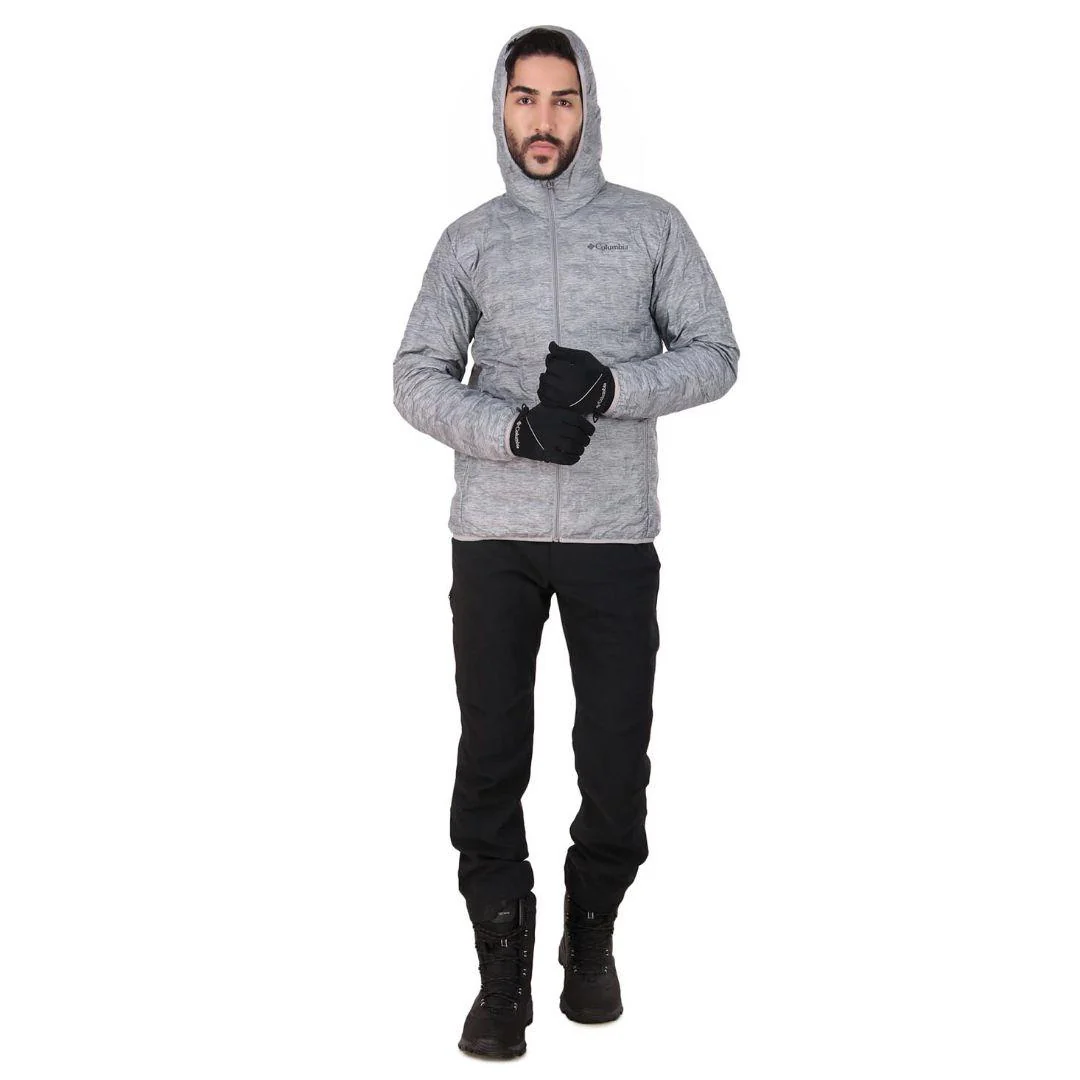 Columbia Men Grey Delta Ridge Down Hooded Jacket - Image 6