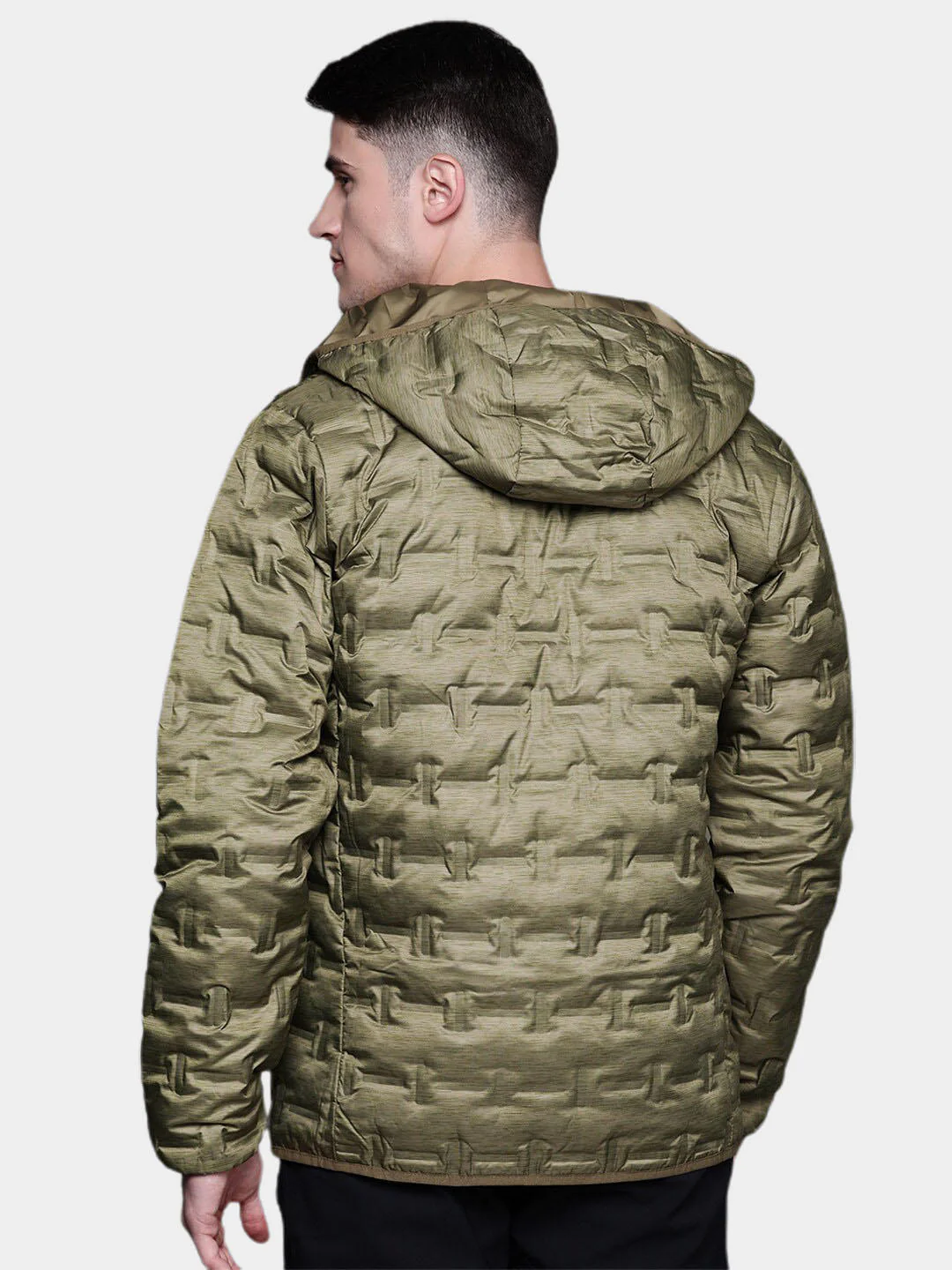 Columbia Men Green Delta Ridge Down Hooded Jacket - Image 11