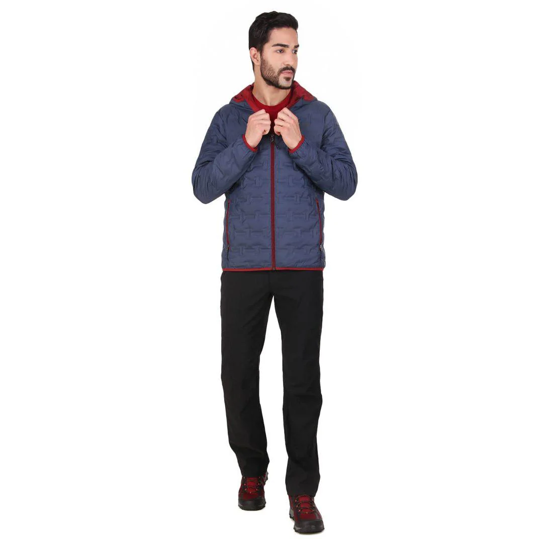 Columbia Men Blue Delta Ridge Down Hooded Jacket - Image 5