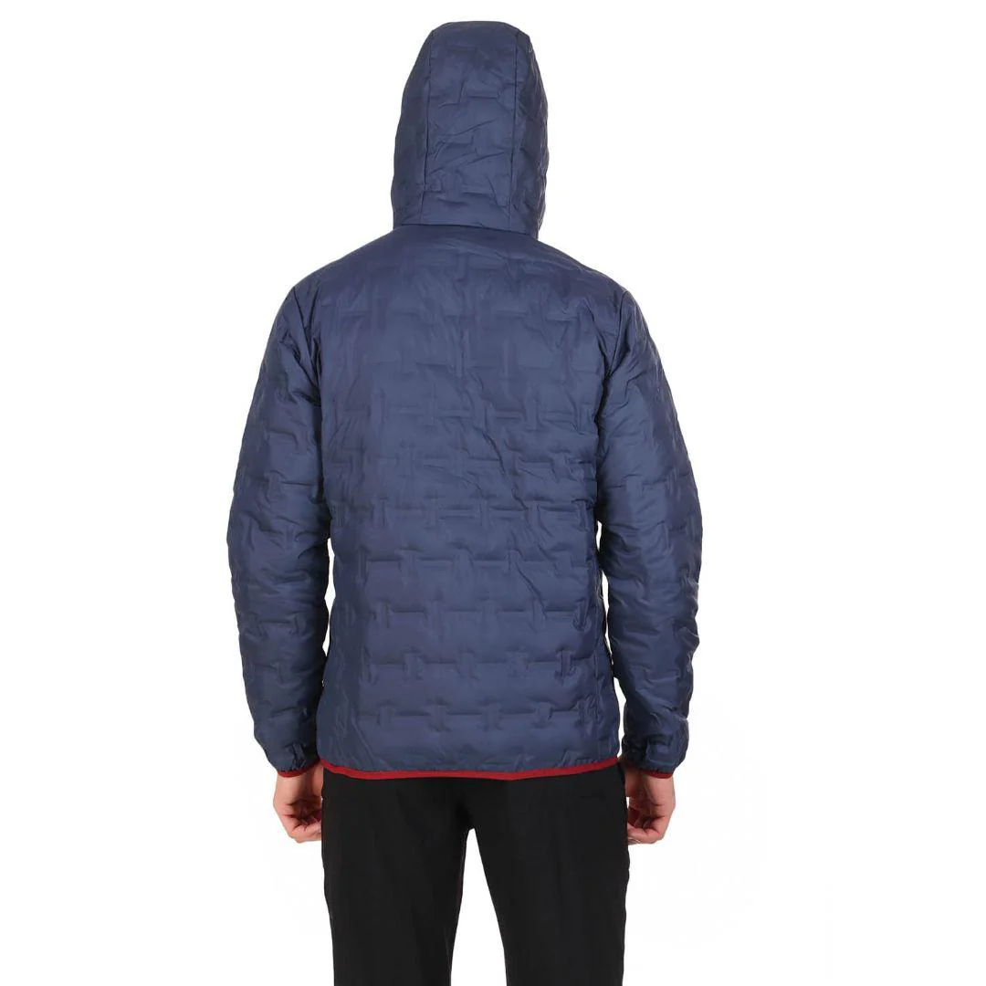 Columbia Men Blue Delta Ridge Down Hooded Jacket - Image 8