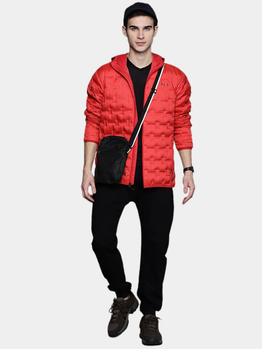 Columbia Men Red Delta Ridge Down Hooded Jacket - Image 10