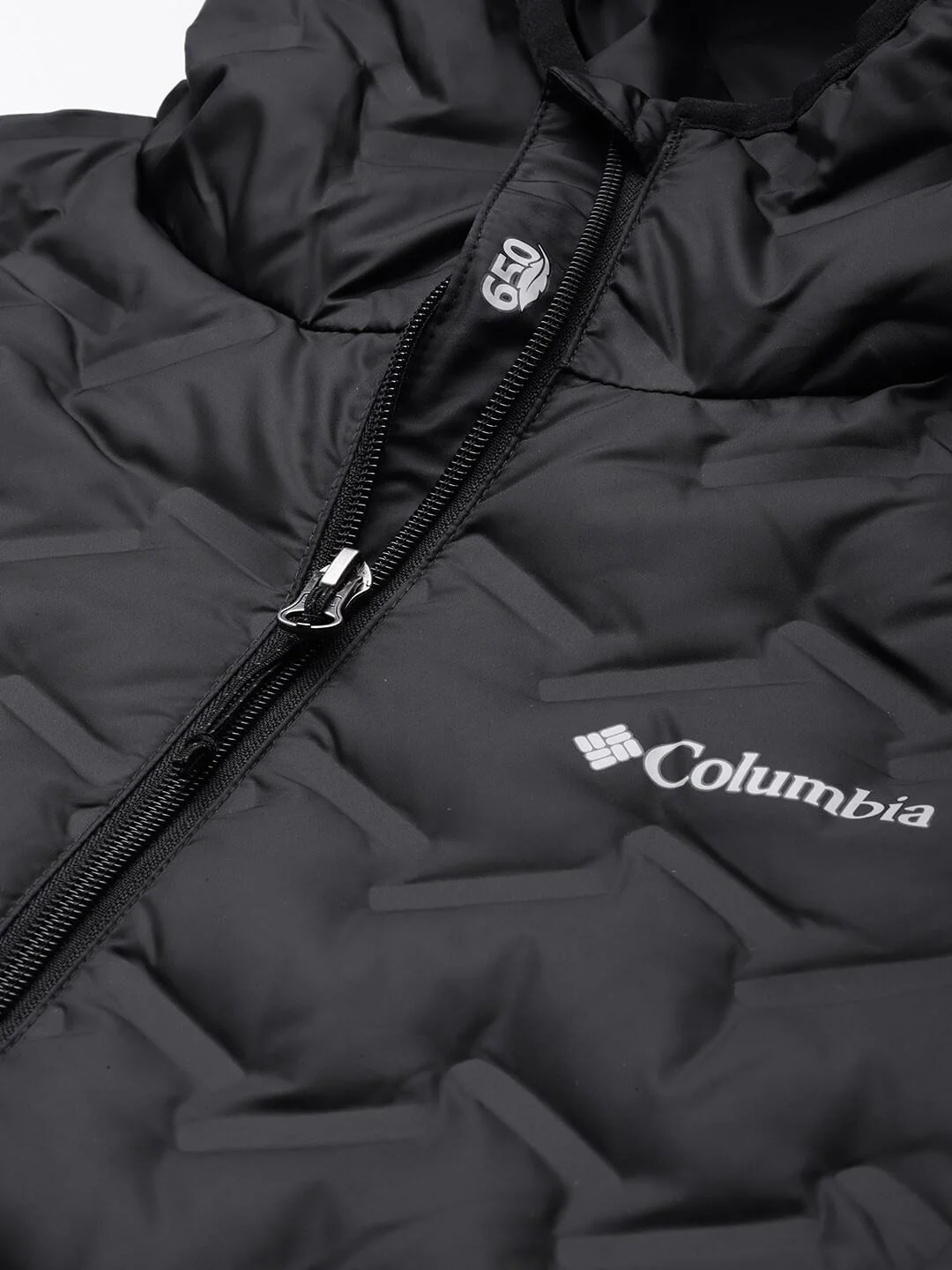 Columbia Women Black Delta Ridge Down Hooded Jacket - Image 5