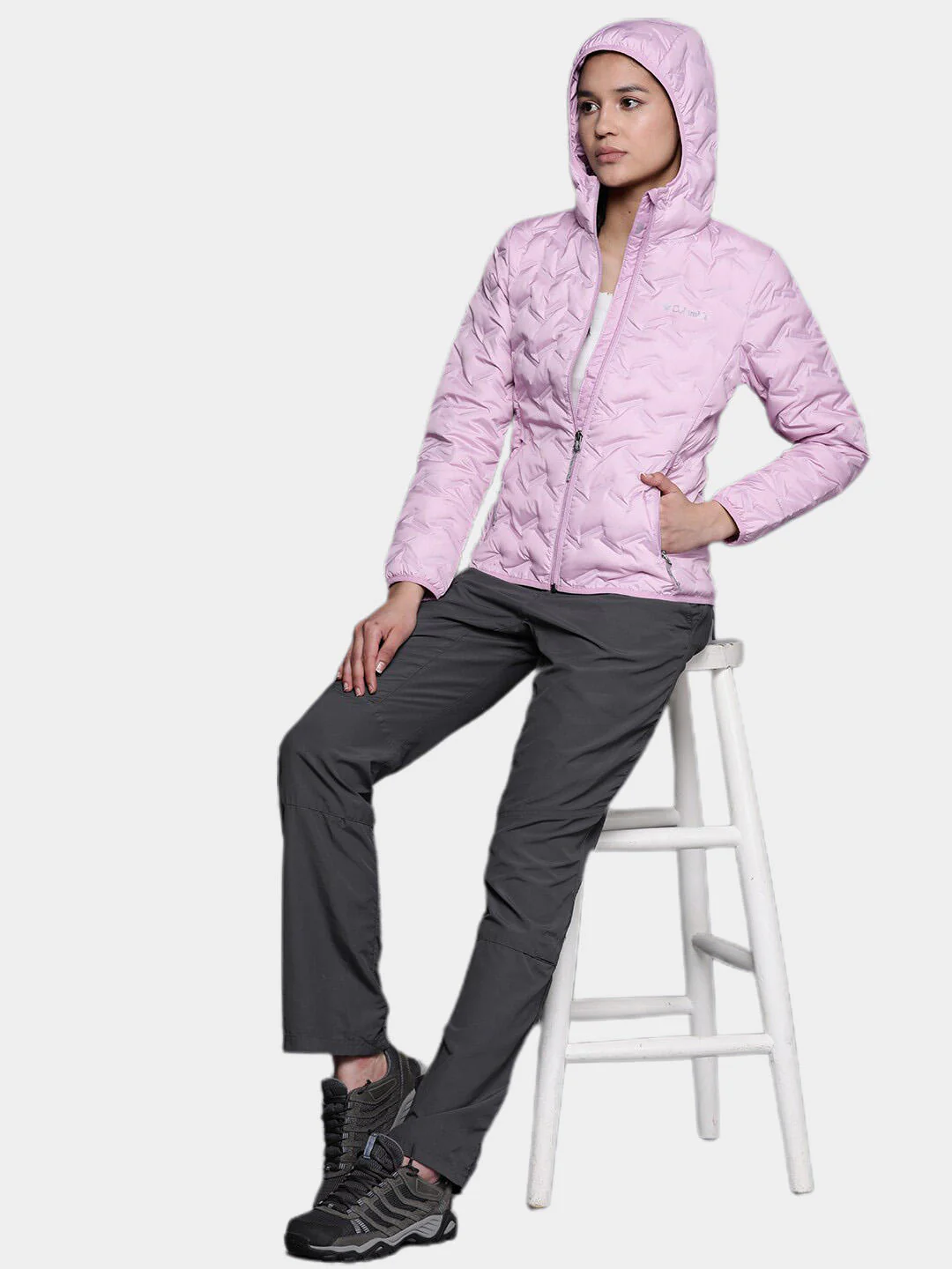 Columbia Women Purple Delta Ridge Down Hooded Jacket - Image 11