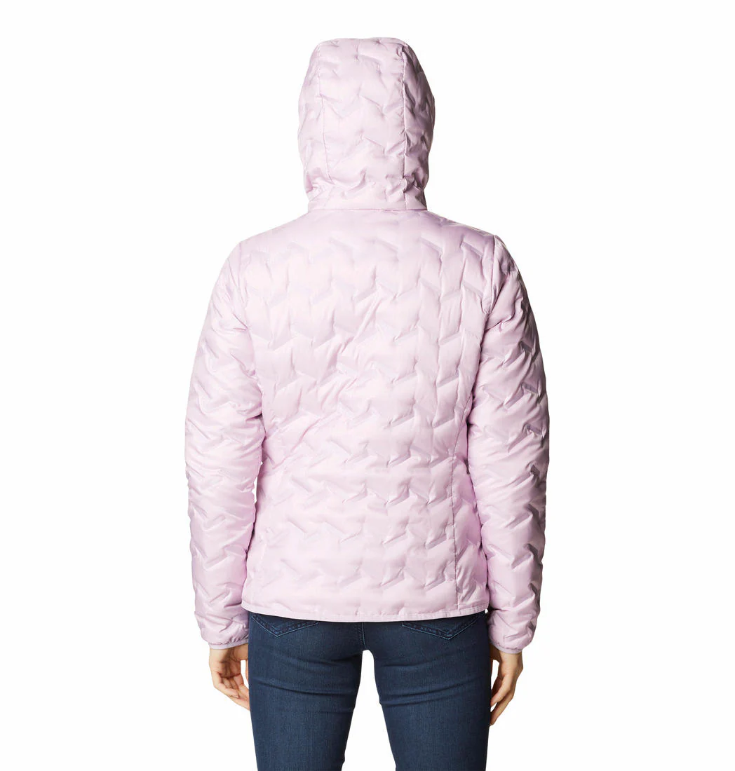 Columbia Women Purple Delta Ridge Down Hooded Jacket - Image 5