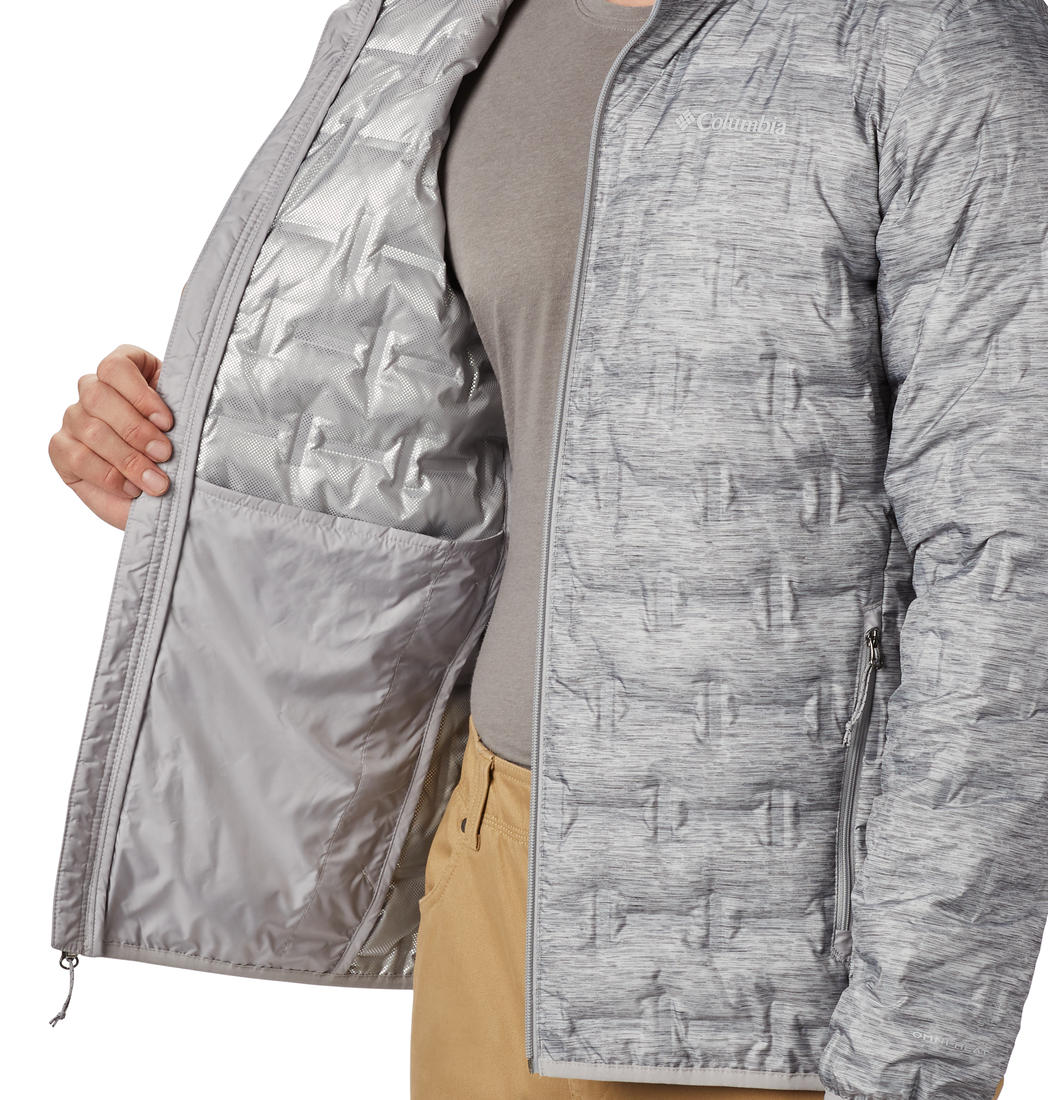 Columbia Men Grey Delta Ridge Down Jacket - Image 3