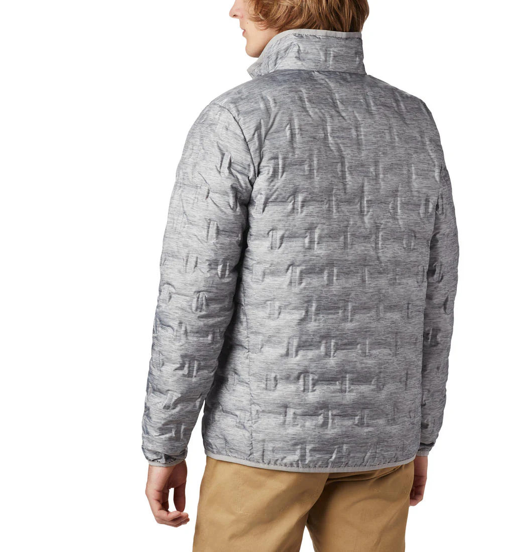 Columbia Men Grey Delta Ridge Down Jacket - Image 4