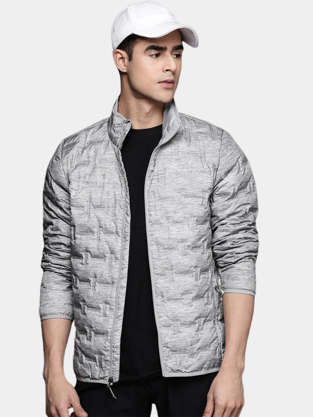 Columbia Men Grey Delta Ridge Down Jacket - Image 8